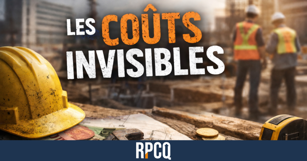 Les coûts invisibles qui réduisent vos profits en construction